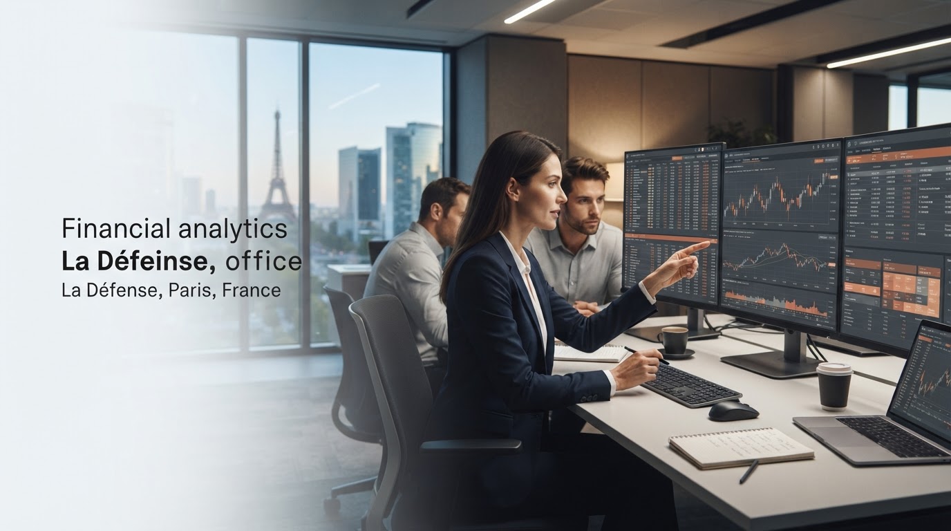 Kervalin Qomadrex — tableau de bord affichant des courbes de performance et un historique de transactions automatisées